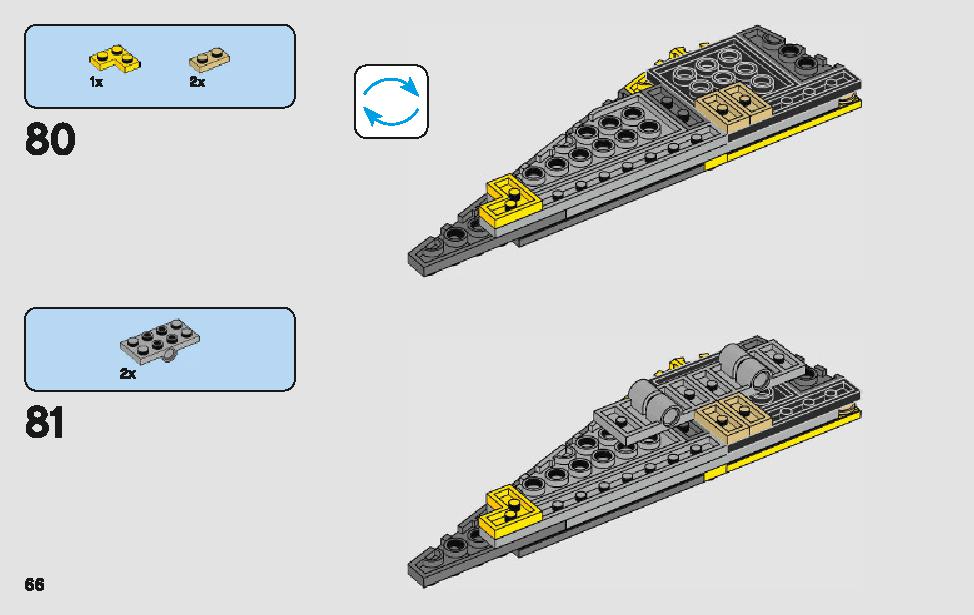 Anakin's Jedi Starfighter 75214 LEGO information LEGO instructions 66 page