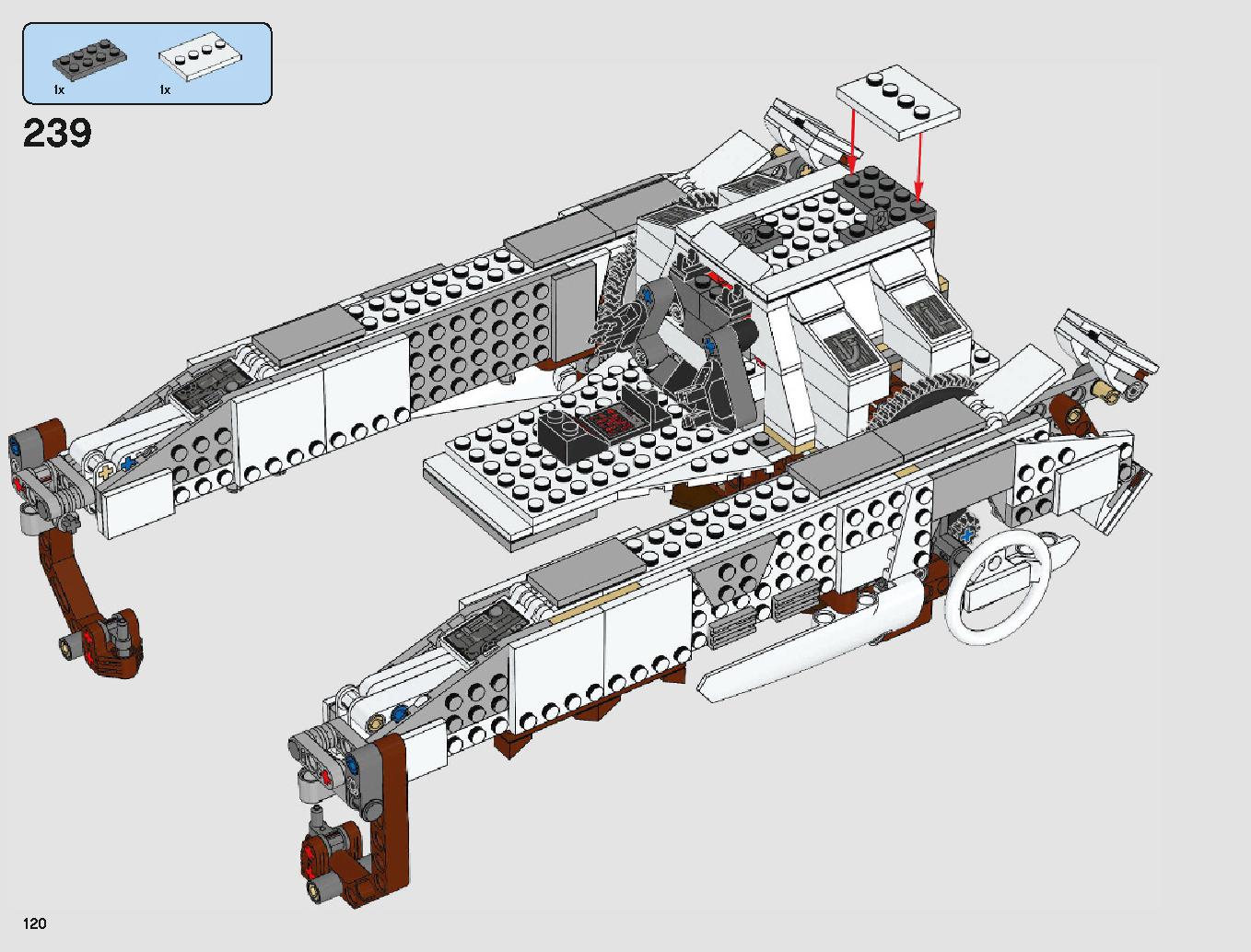 Imperial AT-Hauler 75219 LEGO information LEGO instructions 120 page