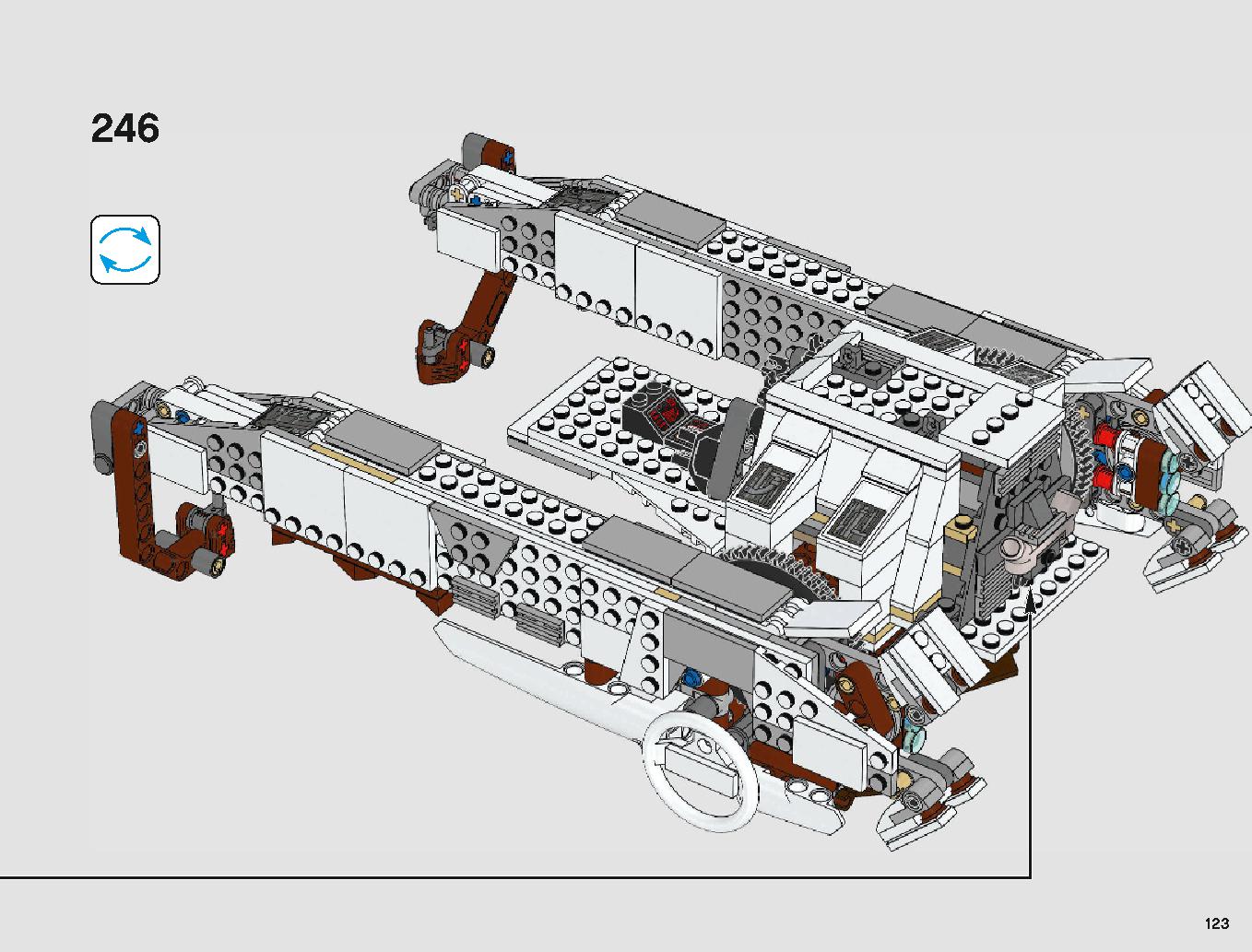 Imperial AT-Hauler 75219 LEGO information LEGO instructions 123 page