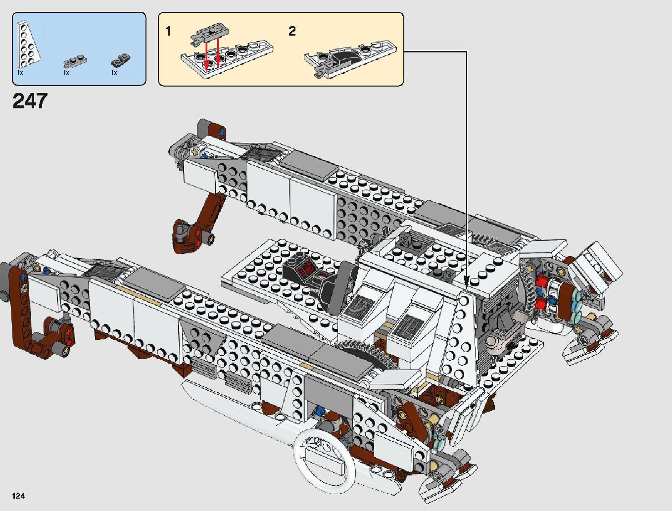 Imperial AT-Hauler 75219 LEGO information LEGO instructions 124 page