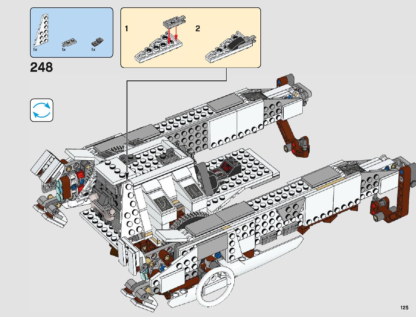 Imperial AT-Hauler 75219 LEGO information LEGO instructions 125 page