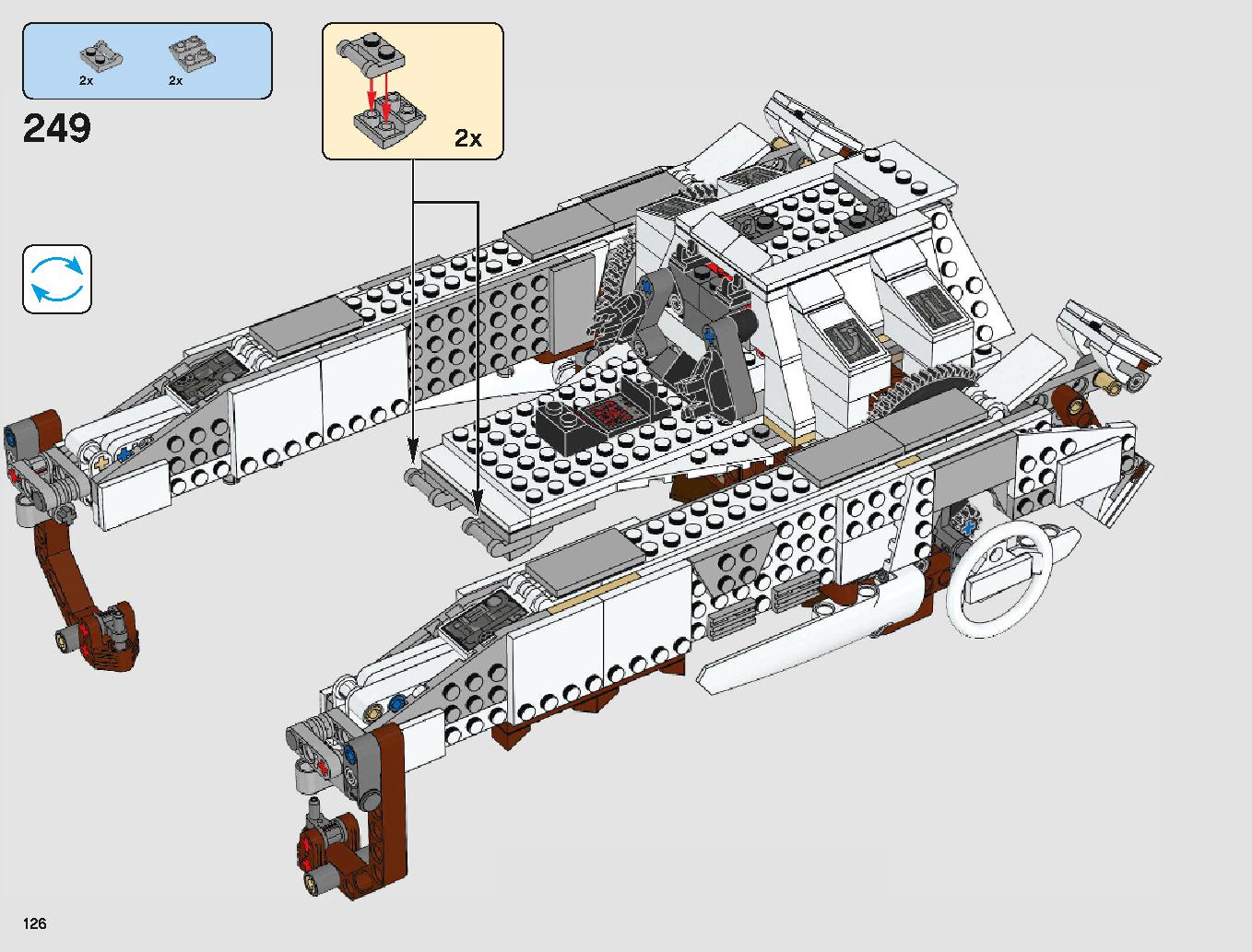 Imperial AT-Hauler 75219 LEGO information LEGO instructions 126 page