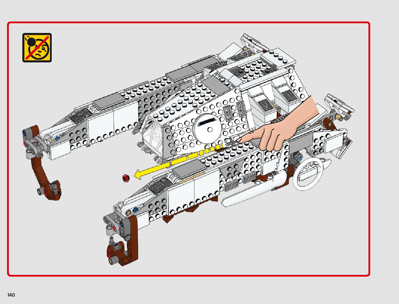 Imperial AT-Hauler 75219 LEGO information LEGO instructions 140 page