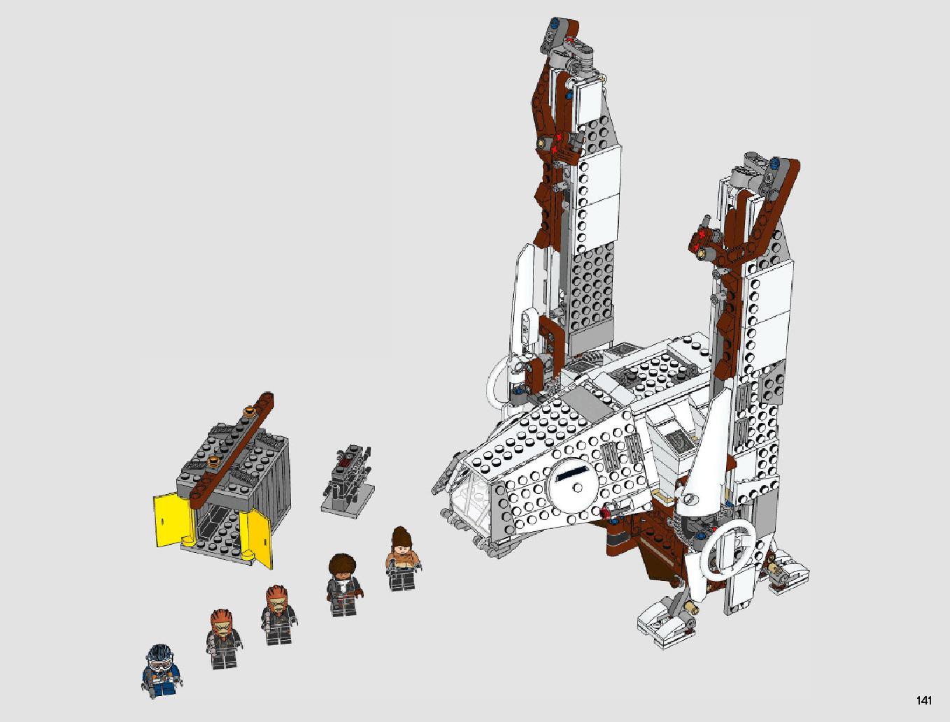 Imperial AT-Hauler 75219 LEGO information LEGO instructions 141 page