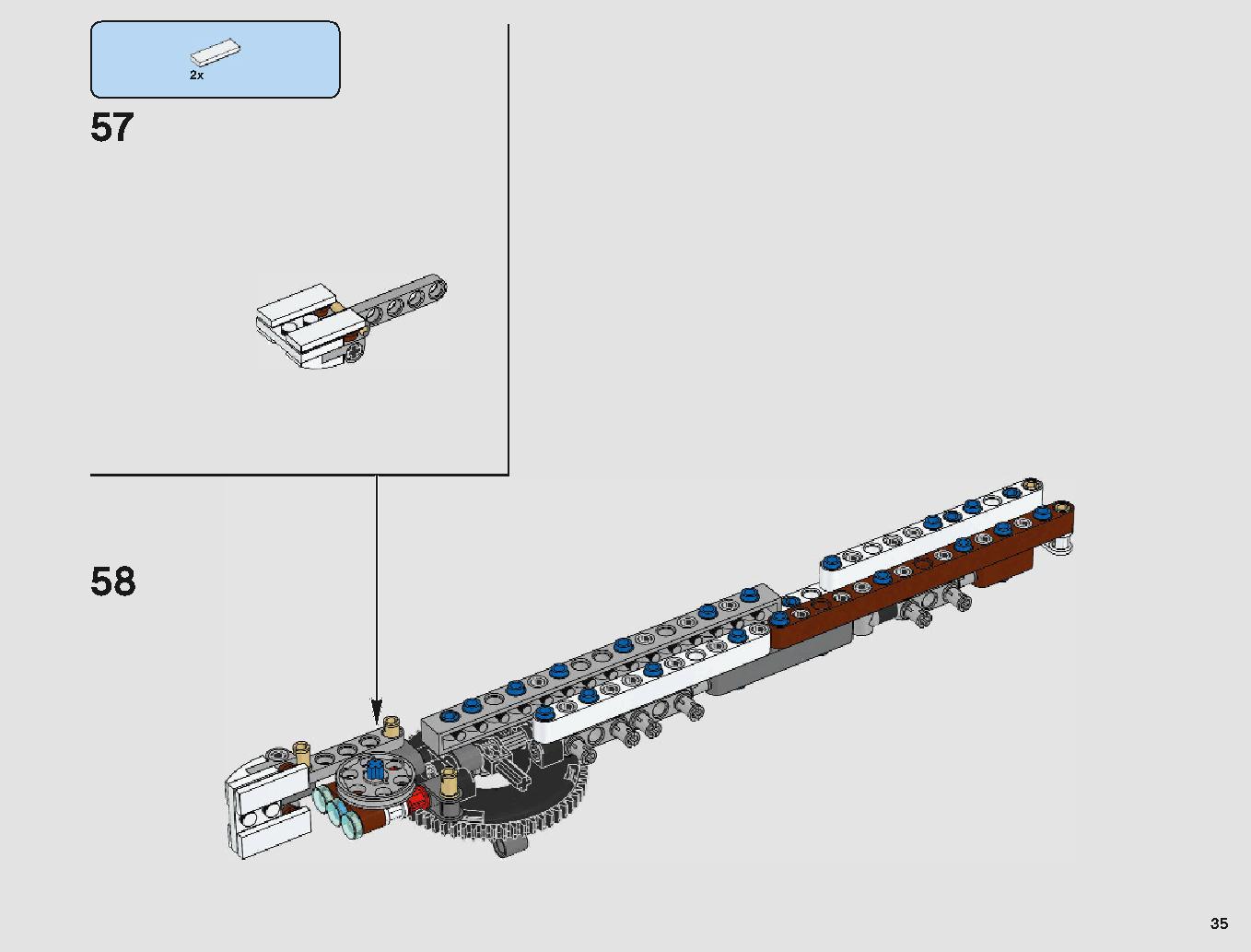 Imperial AT-Hauler 75219 LEGO information LEGO instructions 35 page