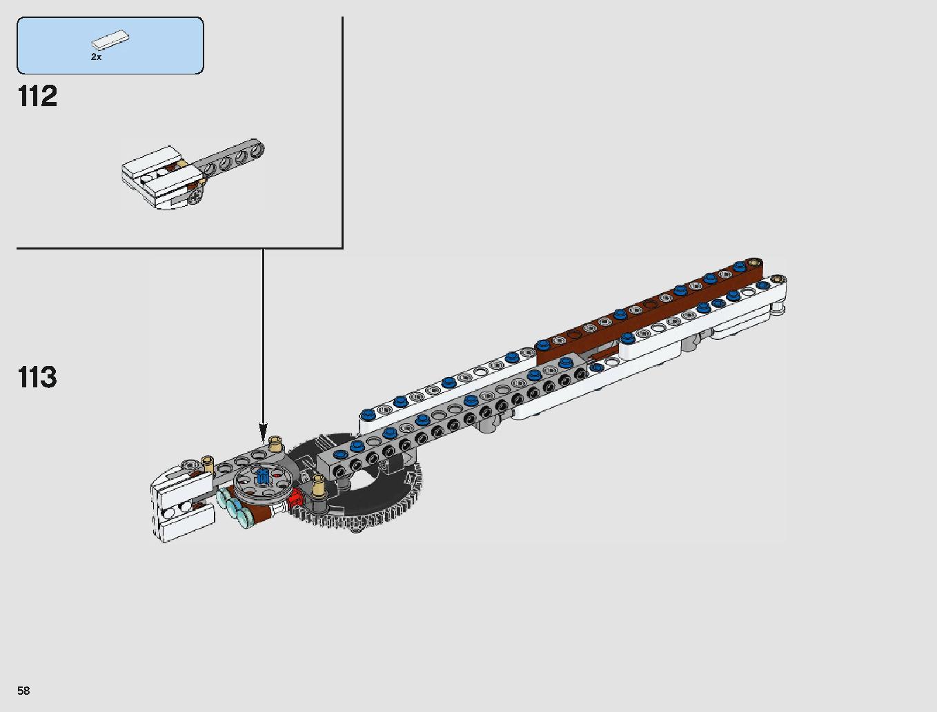 Imperial AT-Hauler 75219 LEGO information LEGO instructions 58 page
