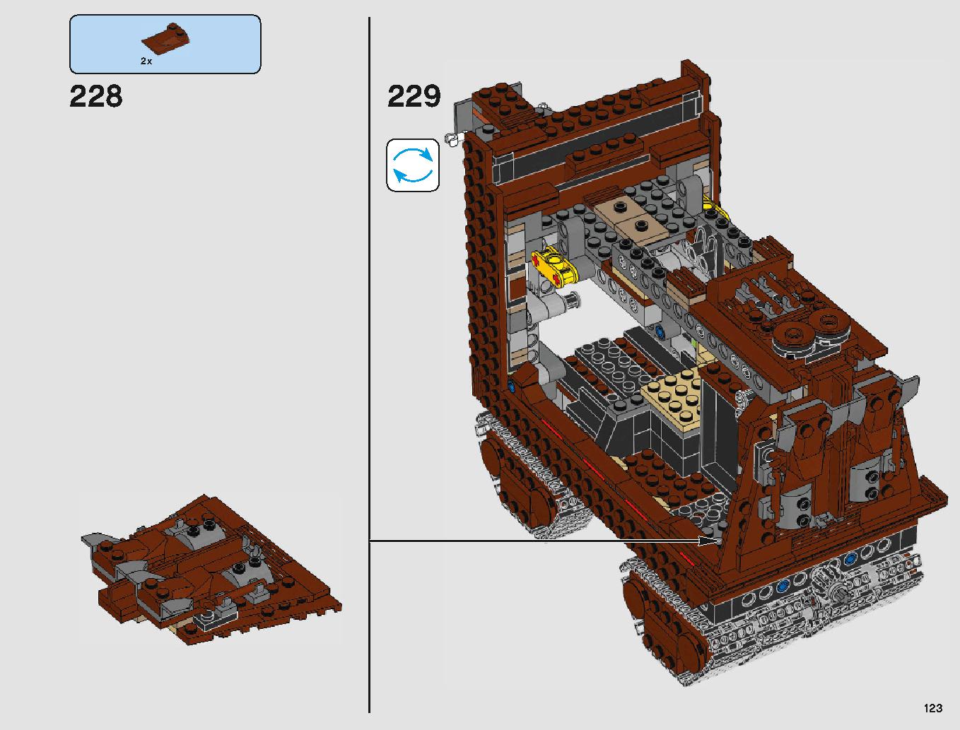 Sandcrawler 75220 LEGO information LEGO instructions 123 page