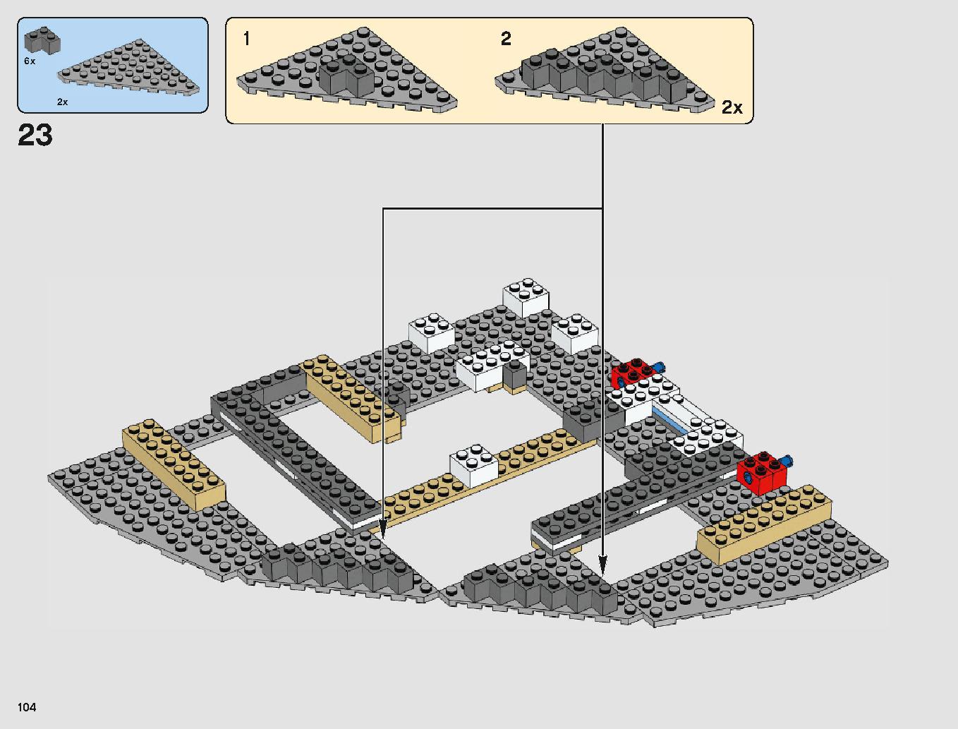 Betrayal at Cloud City 75222 LEGO information LEGO instructions 104 page