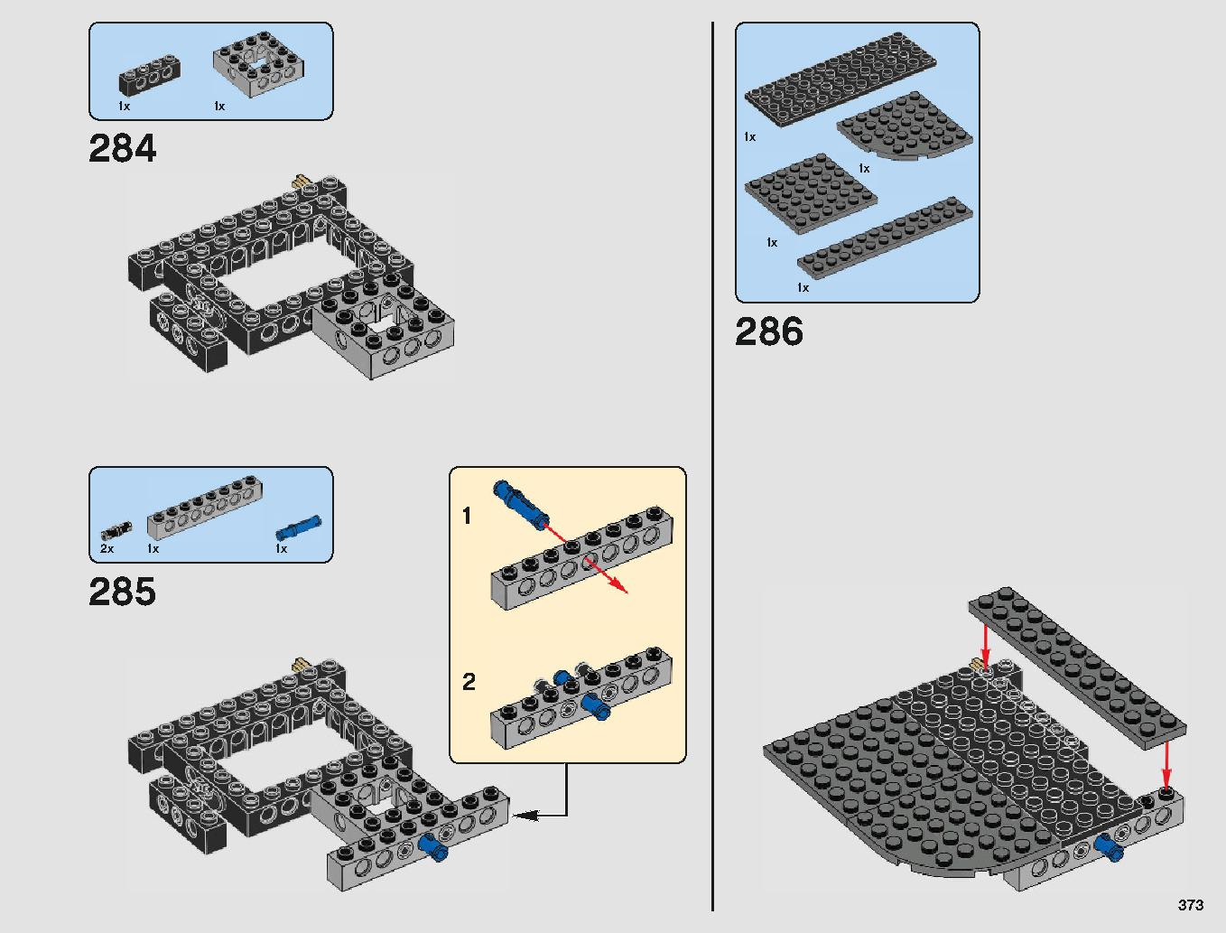 Betrayal at Cloud City 75222 LEGO information LEGO instructions 373 page