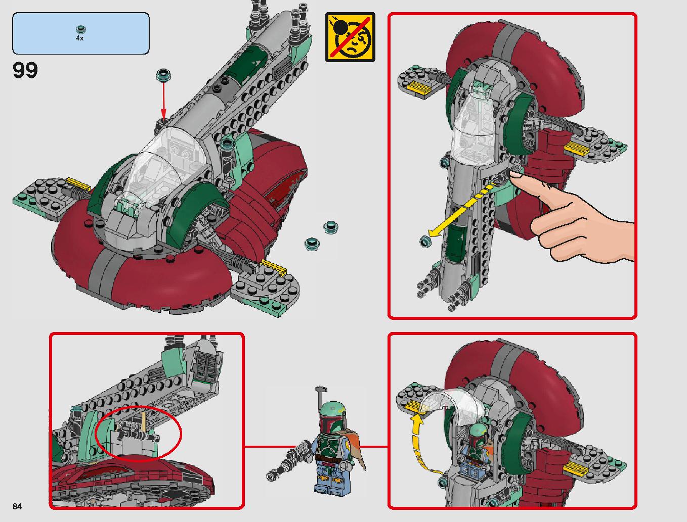 Betrayal at Cloud City 75222 LEGO information LEGO instructions 84 page