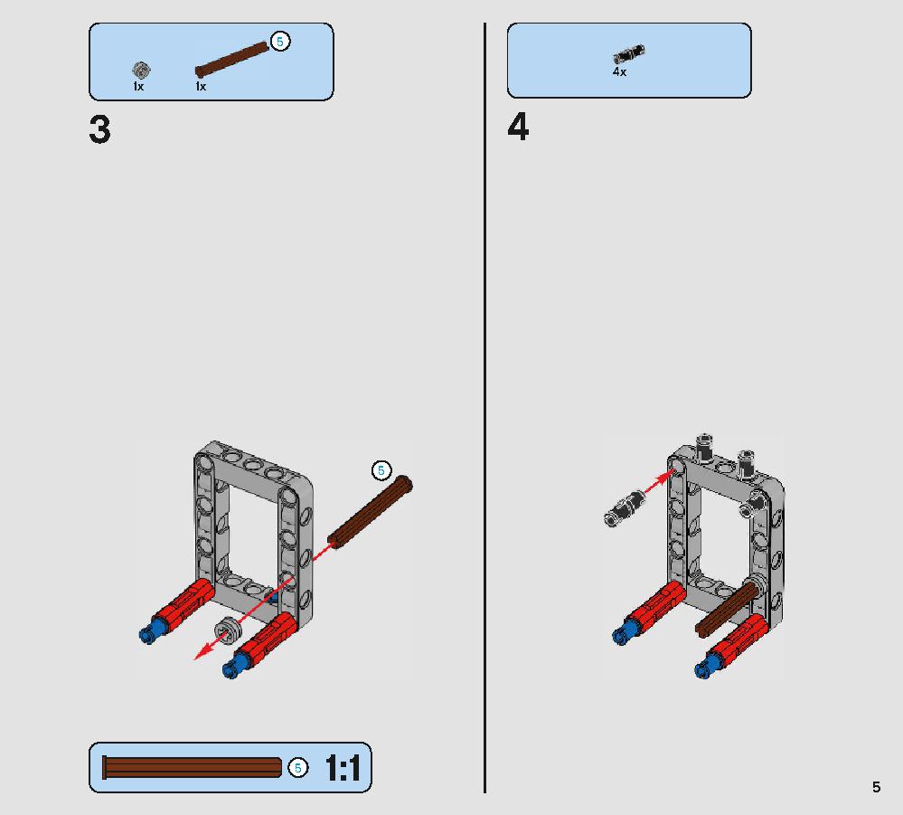 Porg 75230 LEGO information LEGO instructions 6 page Brick Mecha