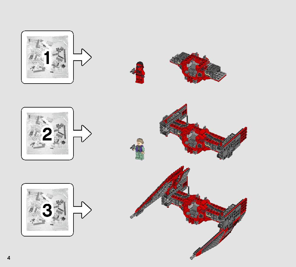 Major Vonreg s TIE Fighter 75240 1 page Brick Mecha