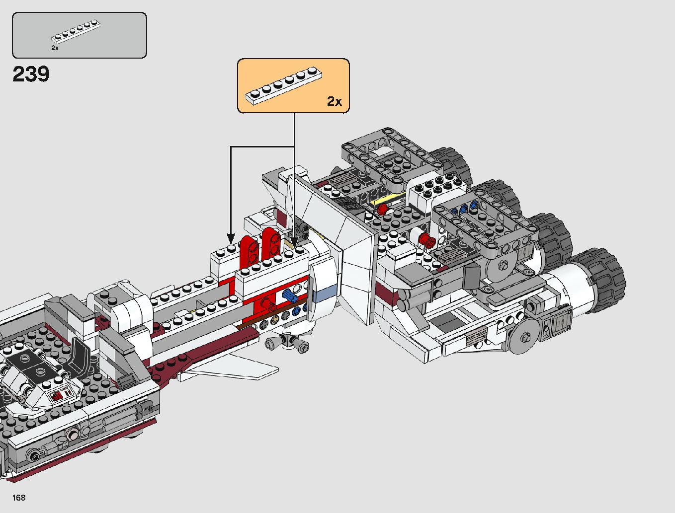 Tantive IV 75244 LEGO information LEGO instructions 168 page