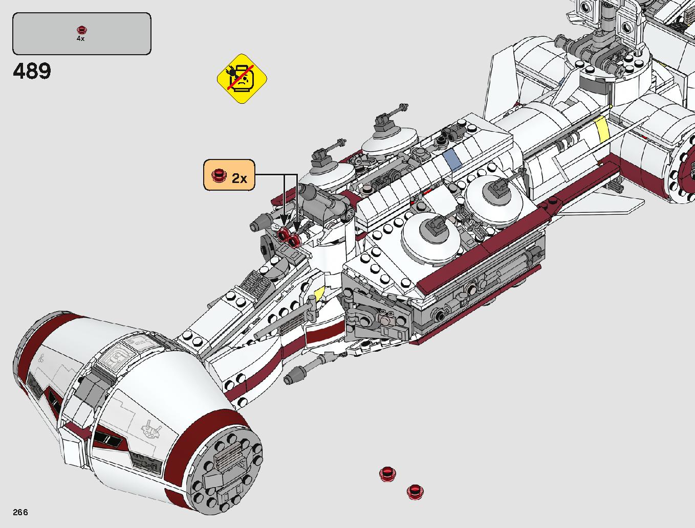 Tantive IV 75244 LEGO information LEGO instructions 266 page