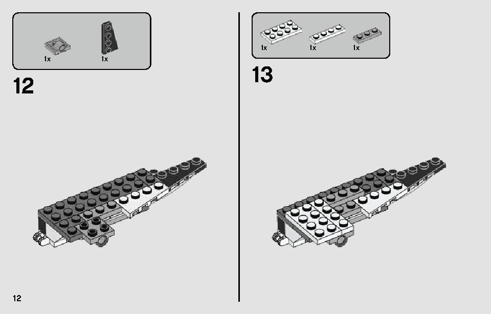 Resistance A-Wing Starfighter 75248 LEGO information LEGO instructions 12 page