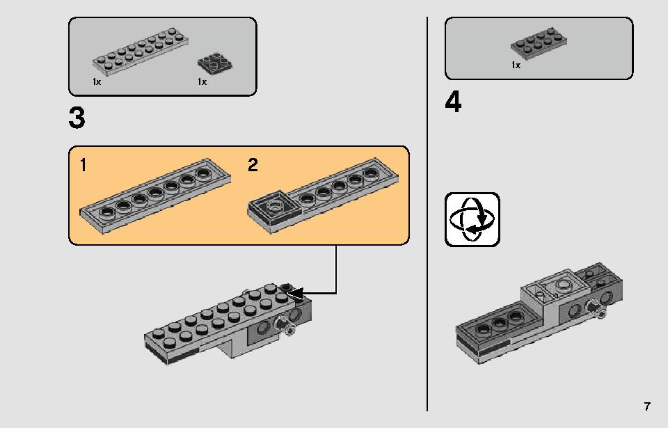 Pasaana Speeder Chase 75250 LEGO information LEGO instructions 7 page