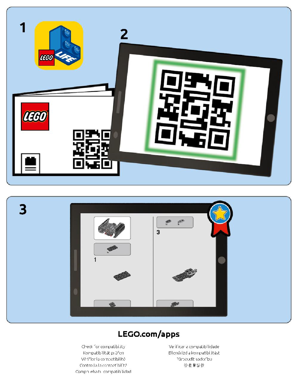 Darth Vader's Castle 75251 LEGO information LEGO instructions 3 page