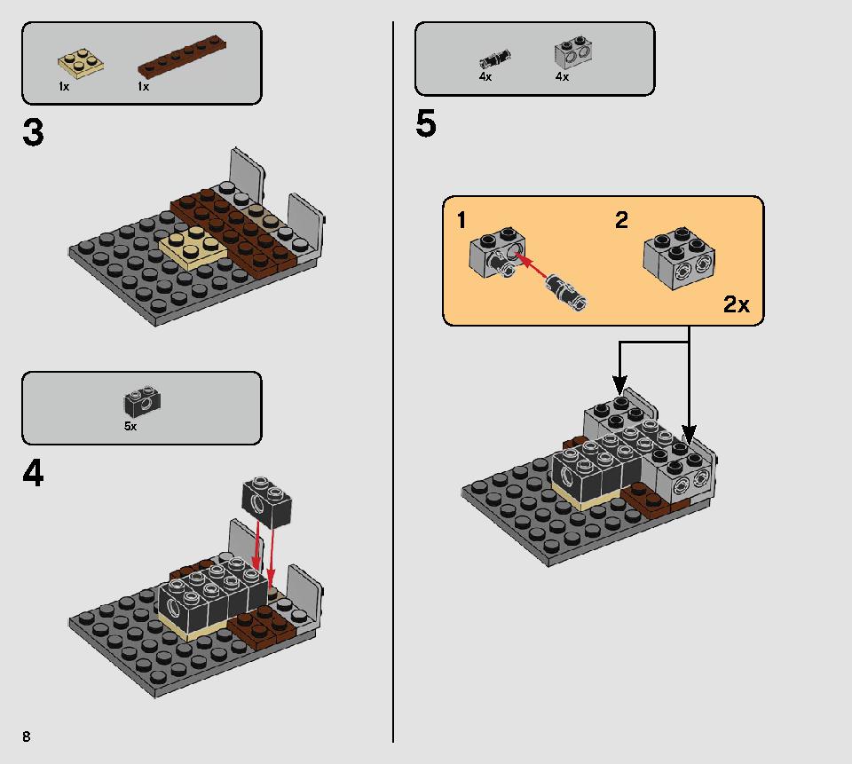 AT-ST Raider 75254 LEGO information LEGO instructions 8 page