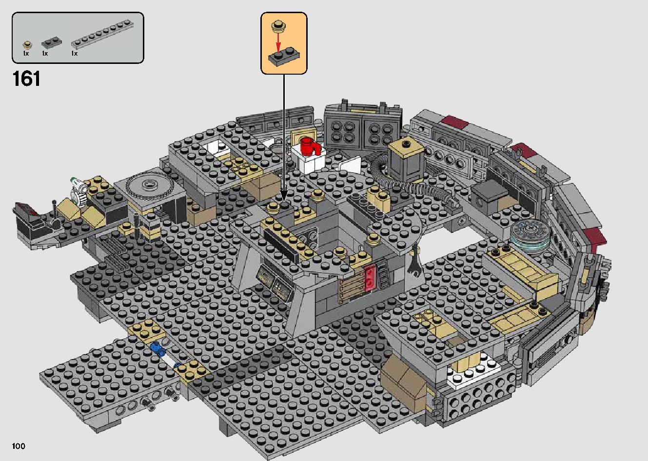 Millennium Falcon 75257 LEGO information LEGO instructions 100 page