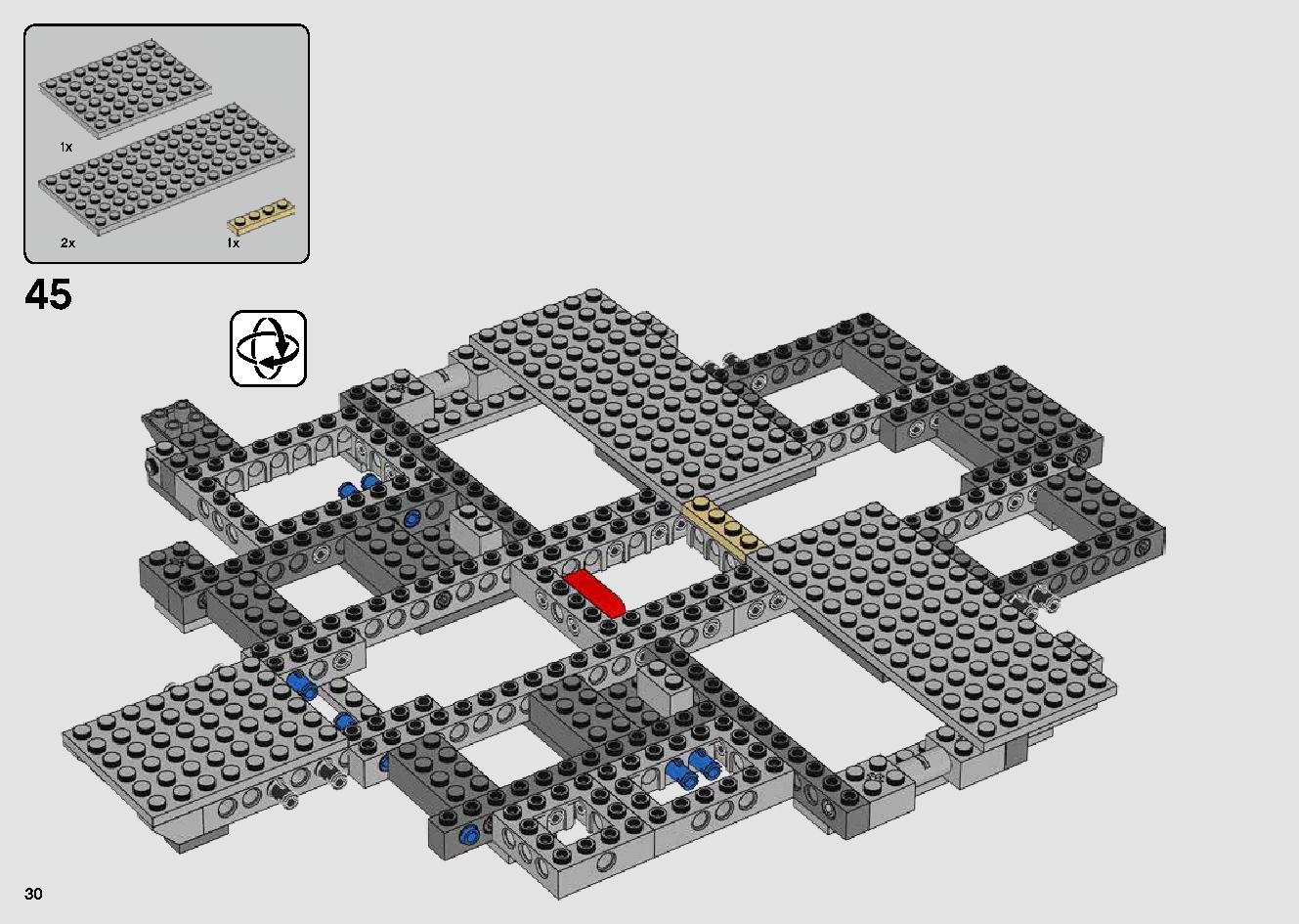 Millennium Falcon 75257 LEGO information LEGO instructions 30 page