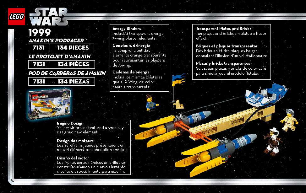 Anakin s Podracer 20th Anniversary Edition 75258 5 page Brick Mecha