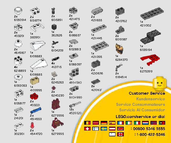 Resistance Y-wing Microfighter 75263 LEGO information LEGO instructions 39 page