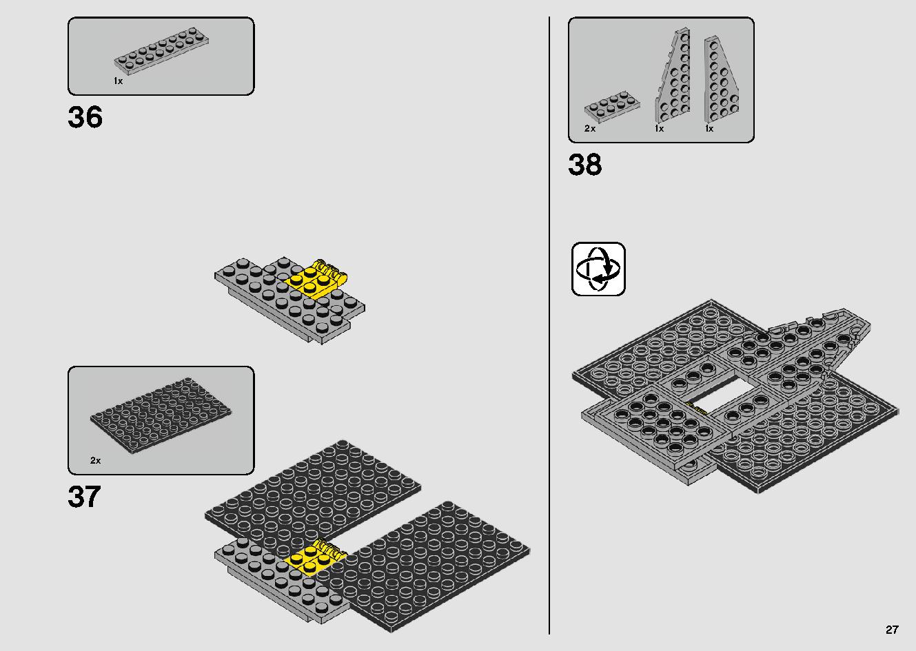 Sith TIE Fighter 75272 LEGO information LEGO instructions 28 page Brick Mecha