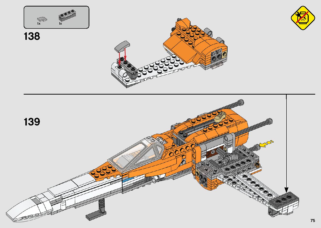Poe Dameron s X wing Fighter 75273 LEGO information LEGO