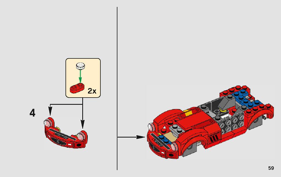 Ferrari Ultimate Garage 75889 LEGO information LEGO instructions 59 page