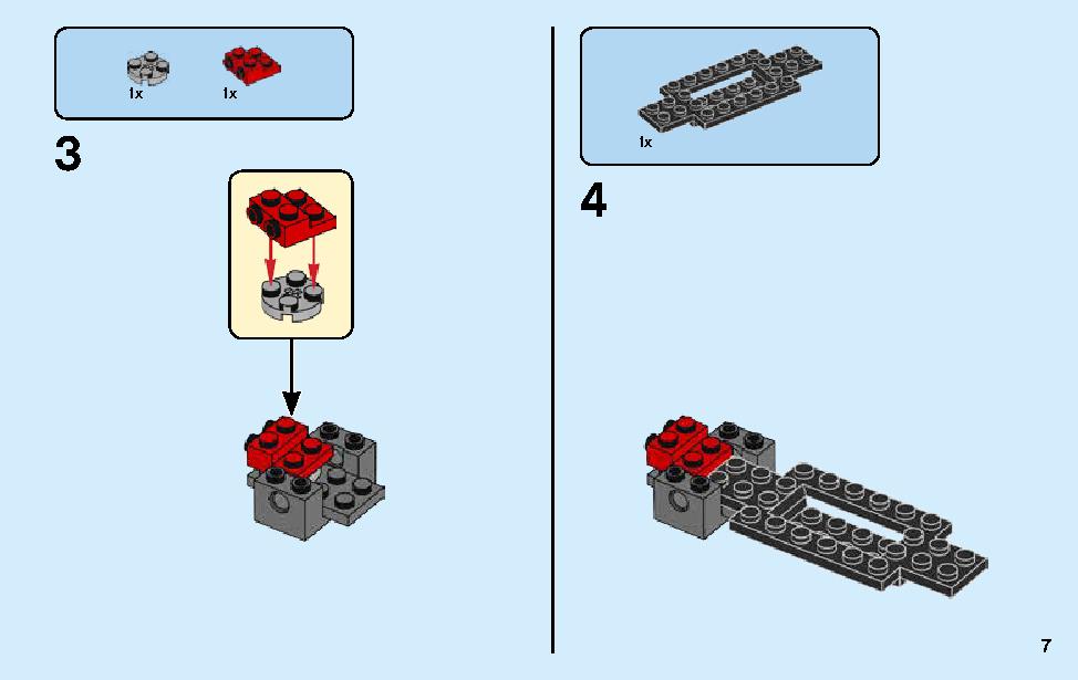 2018 Dodge Challenger SRT Demon and 1970 Dodge Charger R/T 75893 LEGO information LEGO instructions 7 page