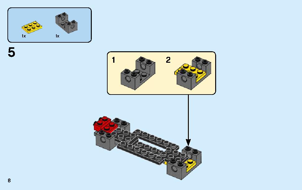 2018 Dodge Challenger SRT Demon and 1970 Dodge Charger R/T 75893 LEGO information LEGO instructions 8 page