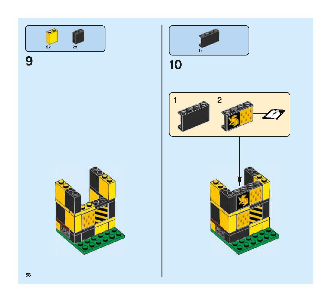 Hungarian Horntail Triwizard Challenge 75946 LEGO information LEGO instructions 58 page