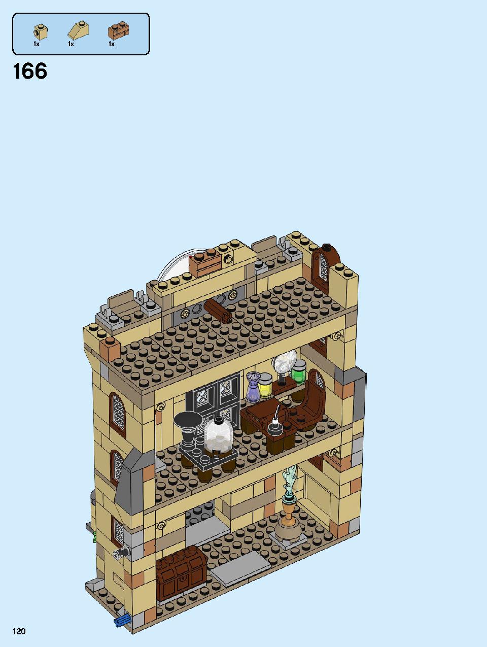 ホグワーツの時計塔 75948 レゴの商品情報 レゴの説明書・組立方法 120
