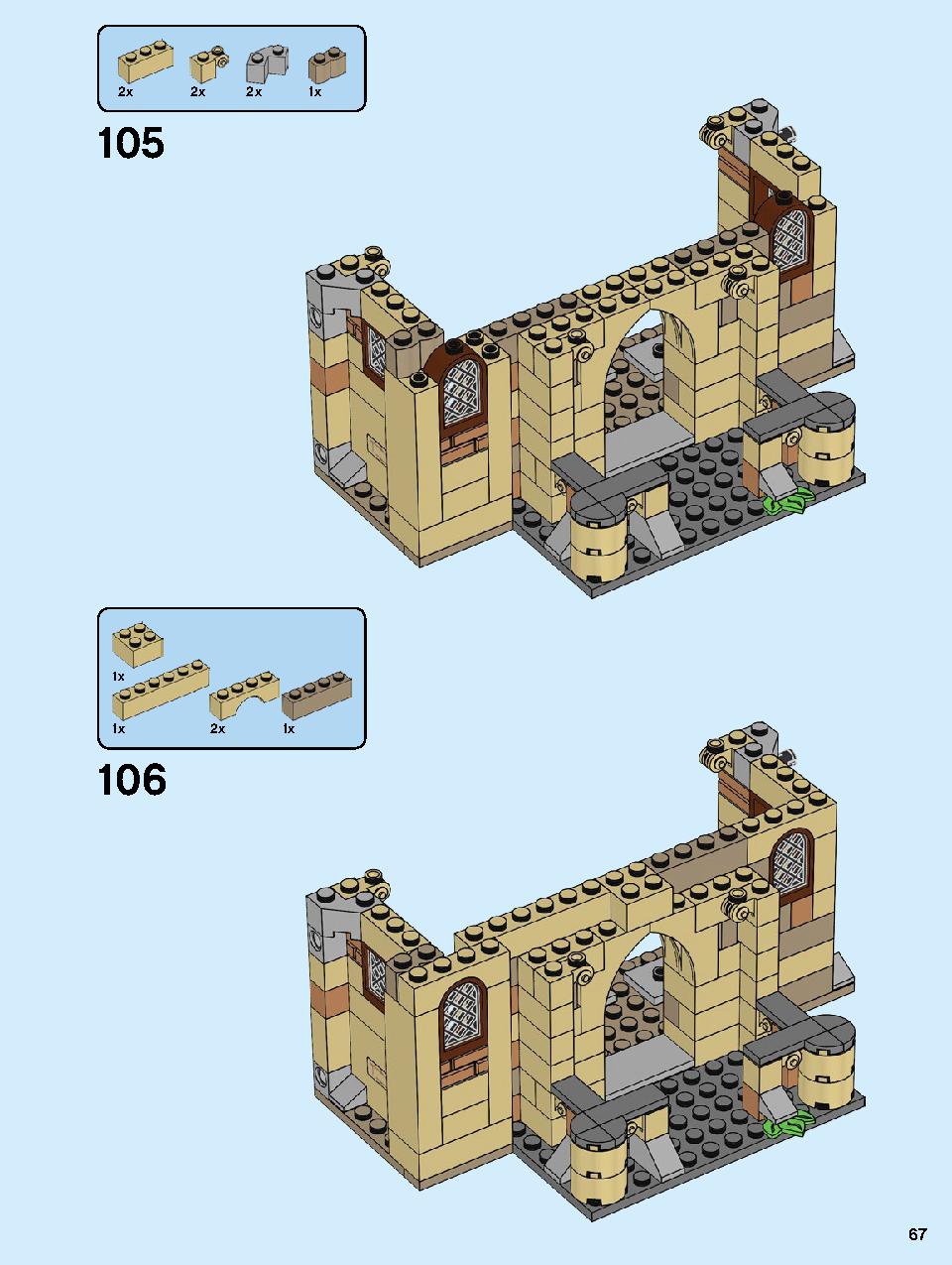 Lego harry potter hogwarts clock tower instructions hotsell