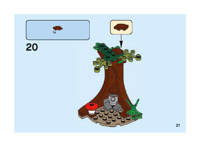 Aragog's Lair 75950 LEGO information LEGO instructions 21 page