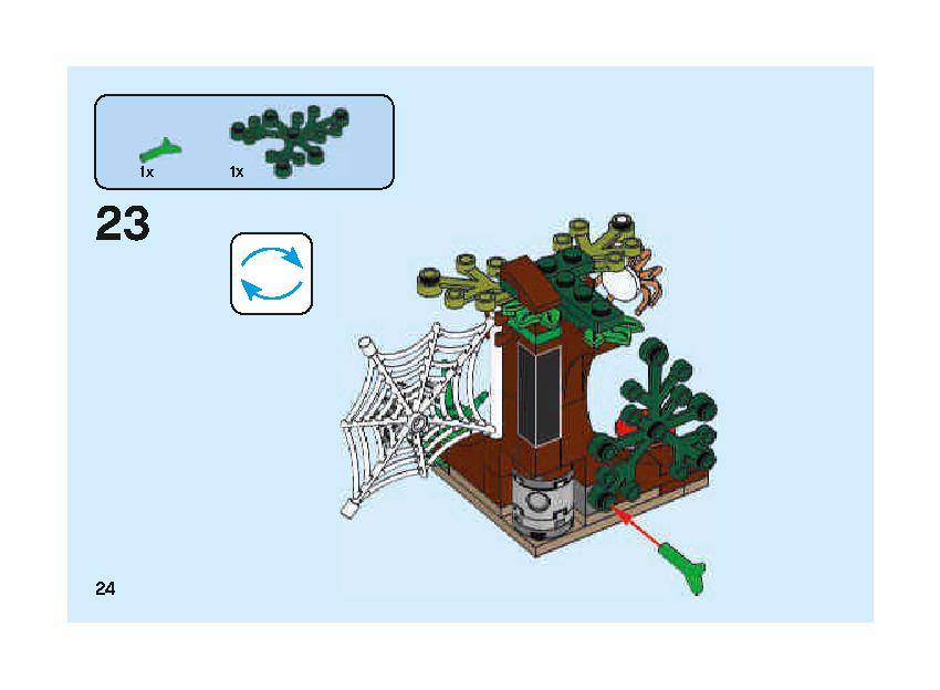 Aragog's Lair 75950 LEGO information LEGO instructions 24 page