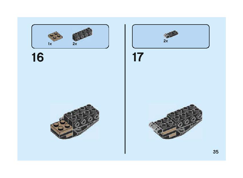 Aragog's Lair 75950 LEGO information LEGO instructions 35 page