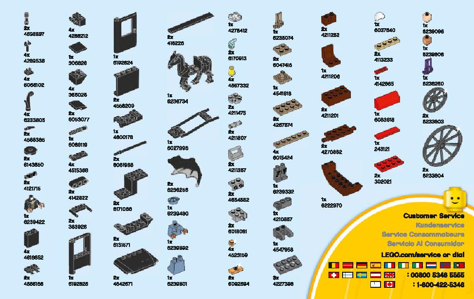 Grindelwald's Escape 75951 LEGO information LEGO instructions 47 page