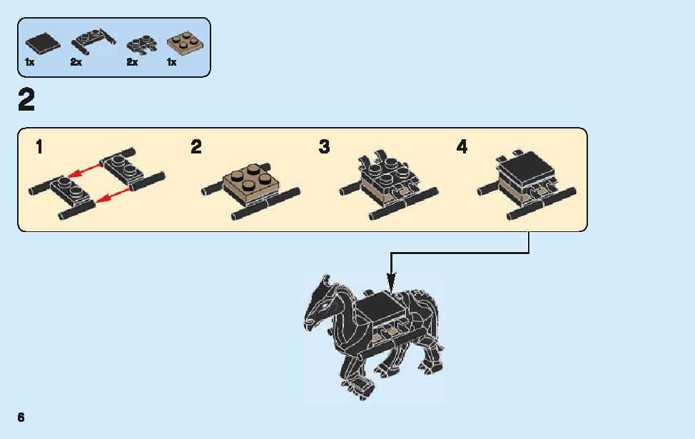 Grindelwald's Escape 75951 LEGO information LEGO instructions 6 page