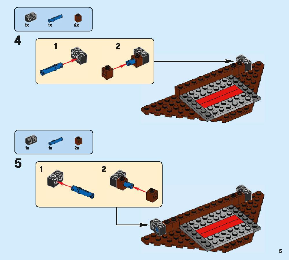 Newt's Case of Magical Creatures 75952 LEGO information LEGO instructions 5 page