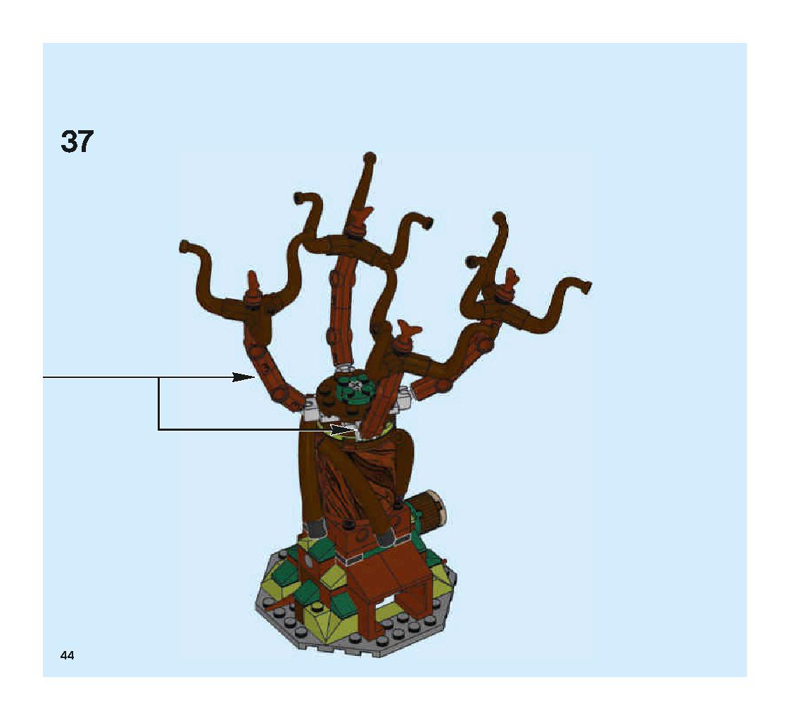 Hogwarts Whomping Willow 75953 LEGO information LEGO instructions 44 page