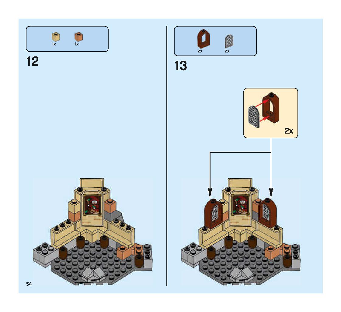 Hogwarts Whomping Willow 75953 LEGO information LEGO instructions 54 page