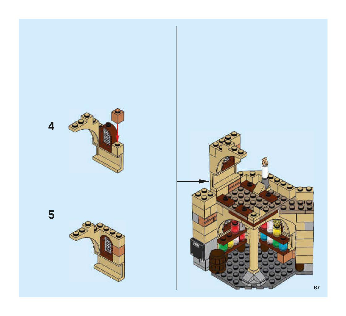 Hogwarts Whomping Willow 75953 LEGO information LEGO instructions 67 page