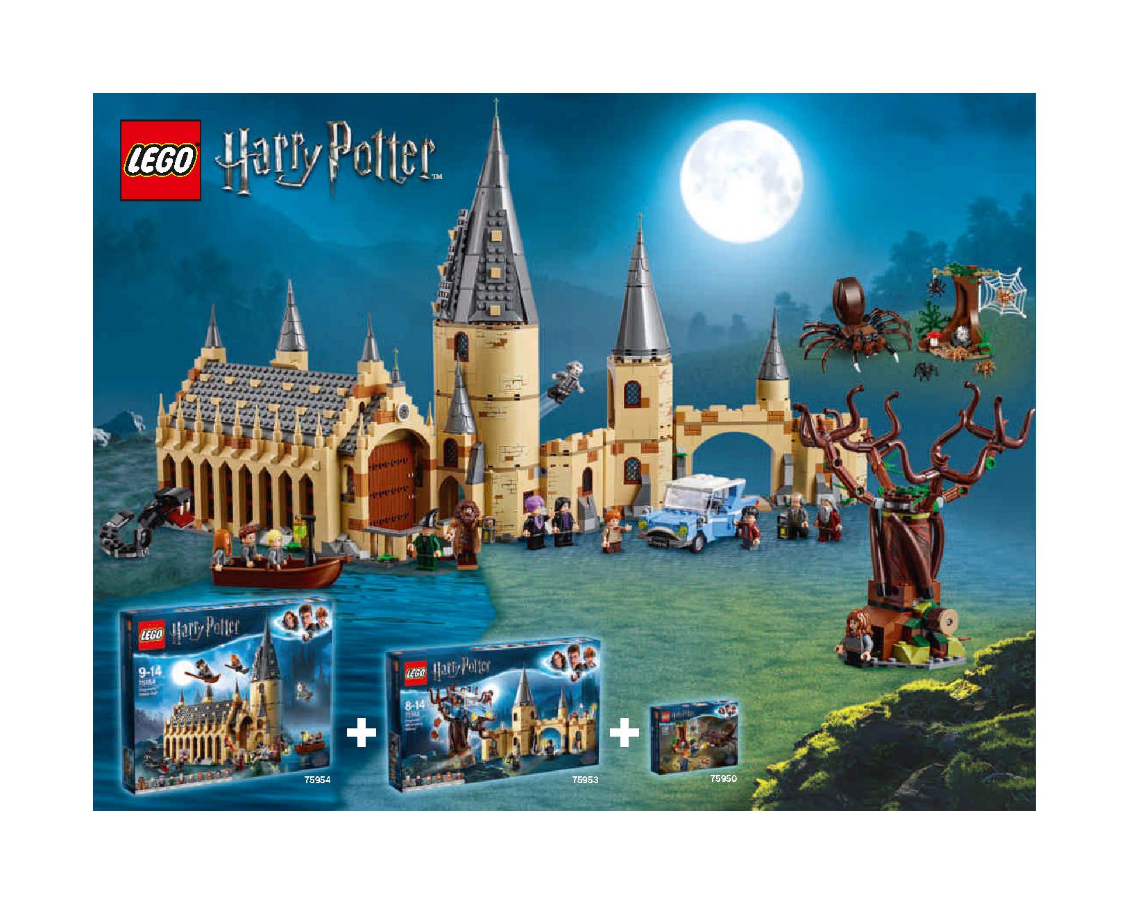 Hogwarts Great Hall 75954 Лего информация Лего инструкции 178 page