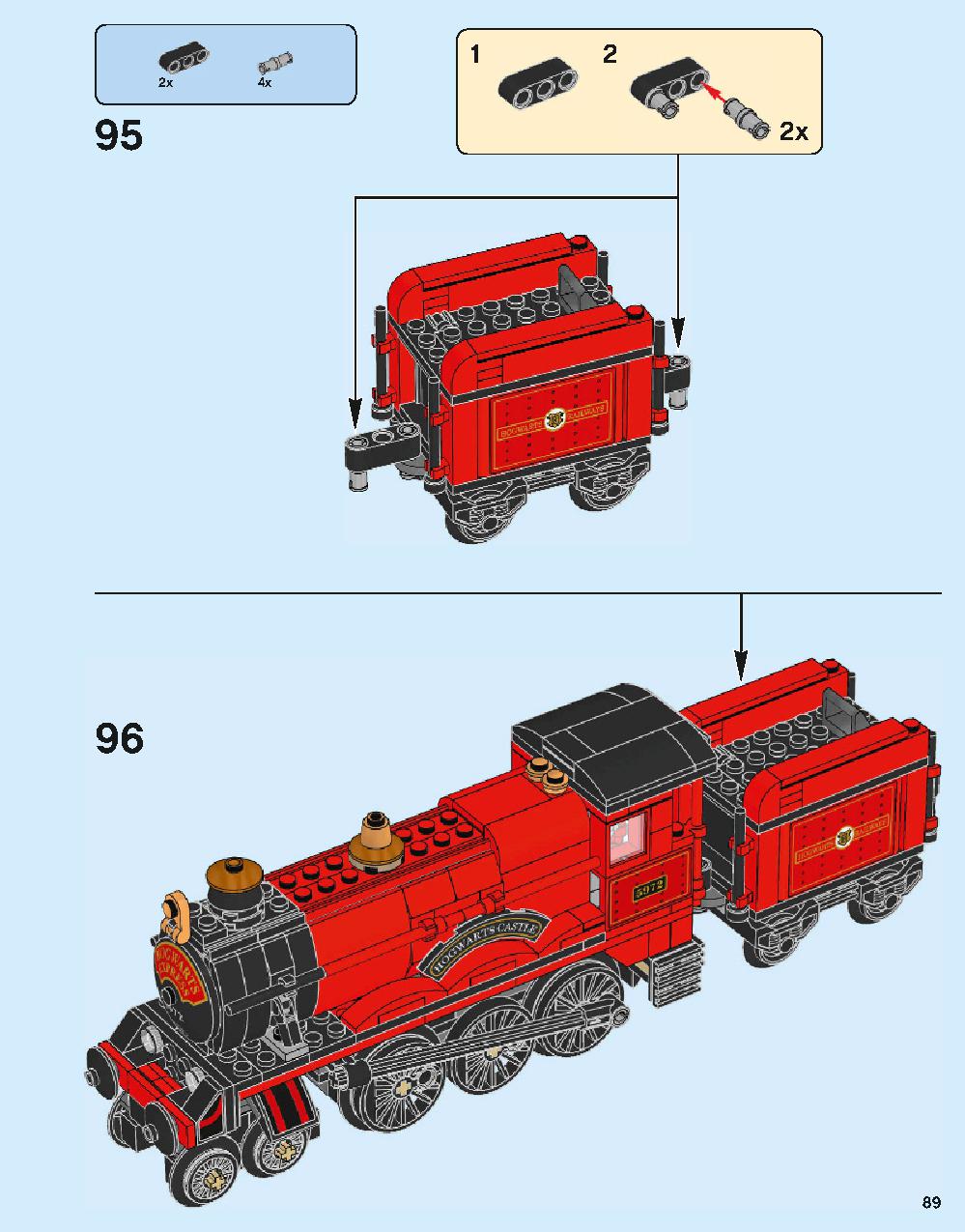 Hogwarts Express 75955 89 page Brick Mecha