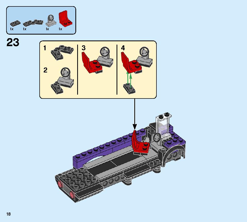 The Knight Bus 75957 LEGO information LEGO instructions 18 page