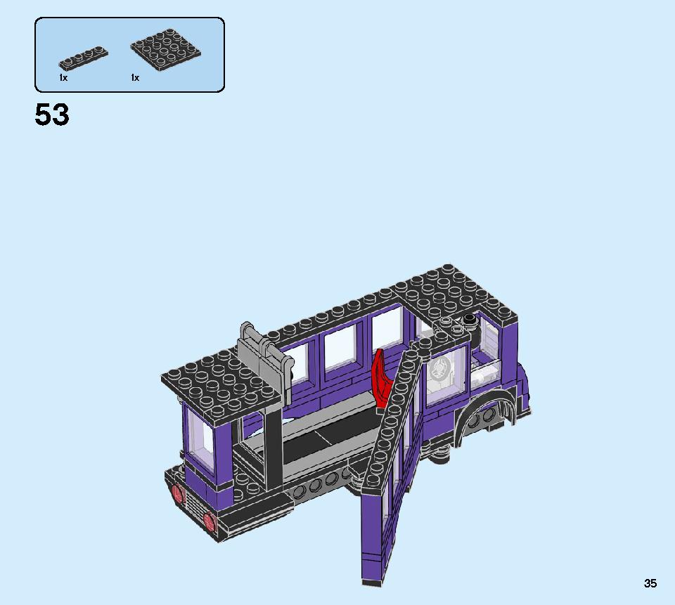 The Knight Bus 75957 LEGO information LEGO instructions 35 page