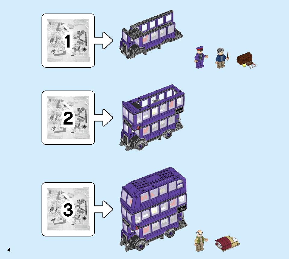 The Knight Bus 75957 LEGO information LEGO instructions 4 page