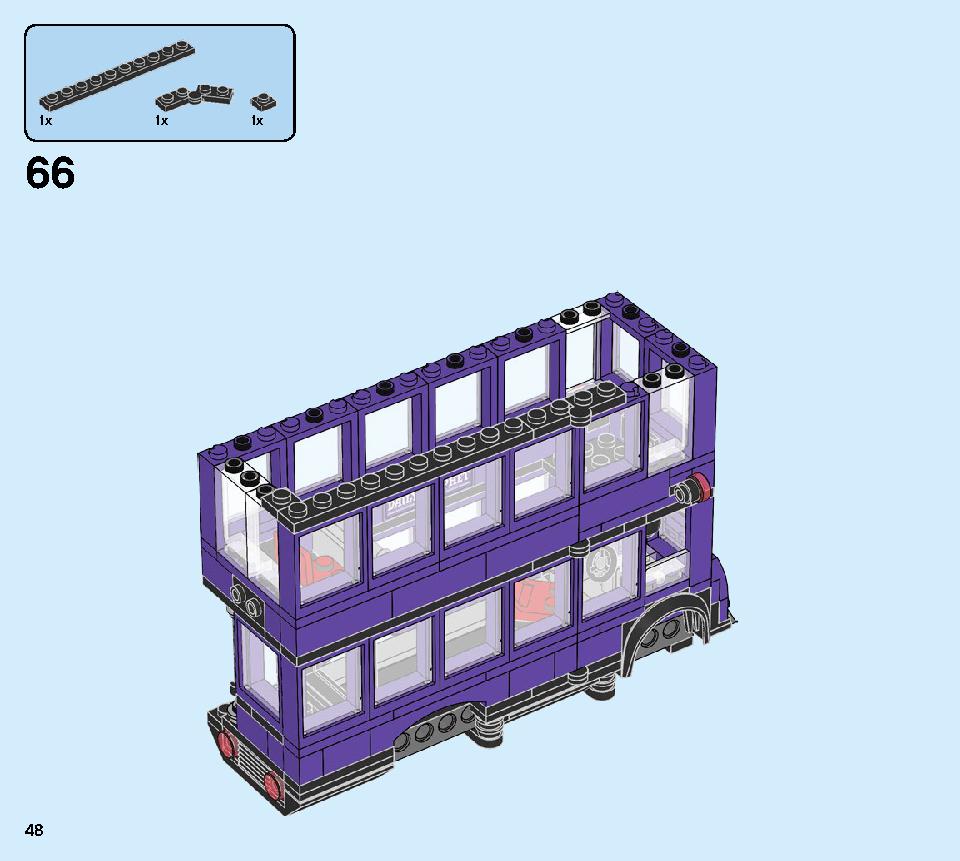 The Knight Bus 75957 LEGO information LEGO instructions 48 page