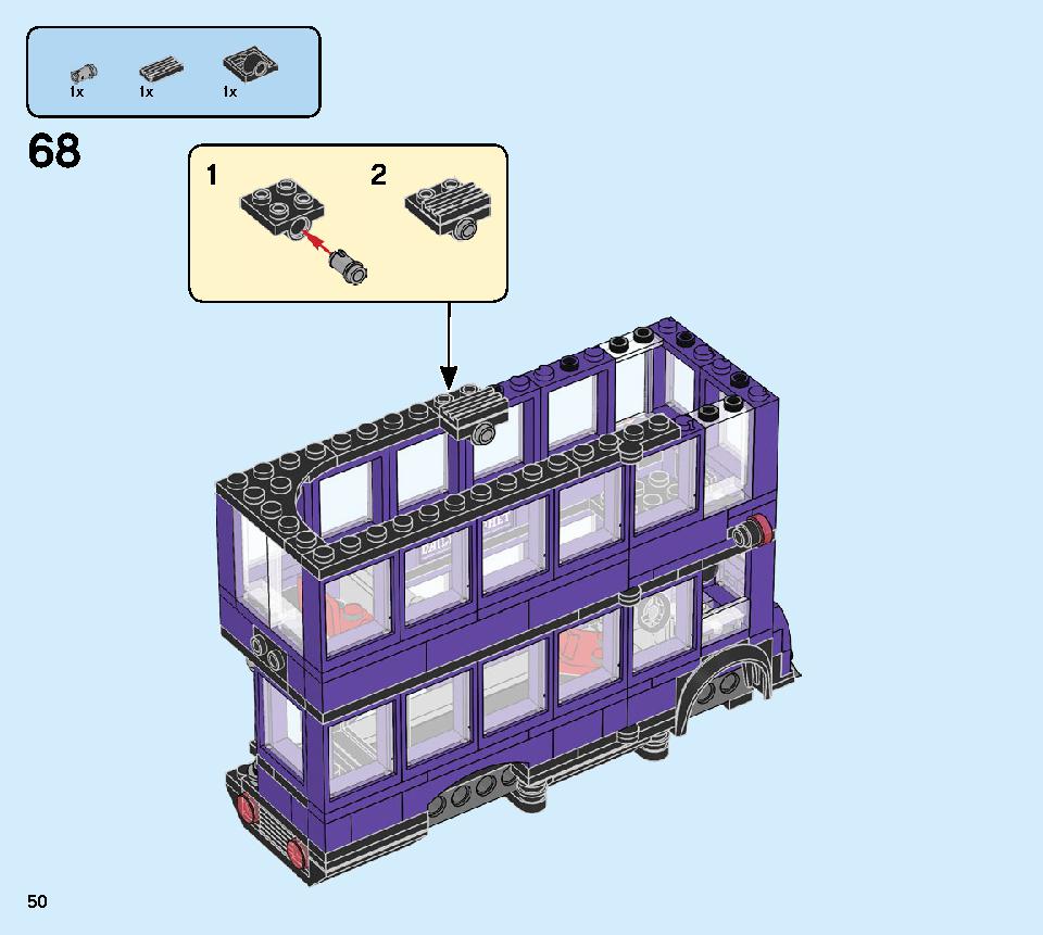 The Knight Bus 75957 LEGO information LEGO instructions 50 page